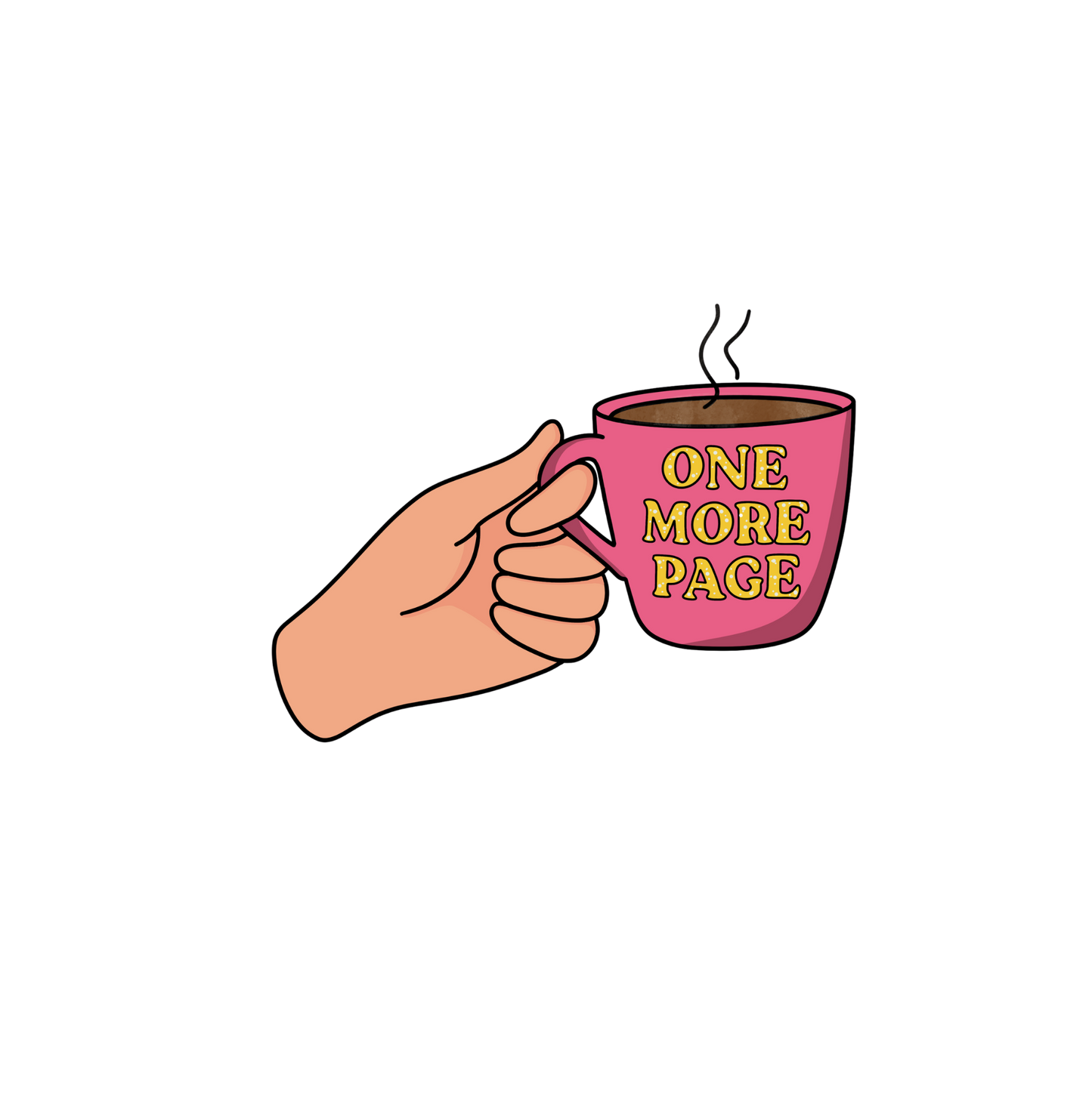 One More Page Sticker