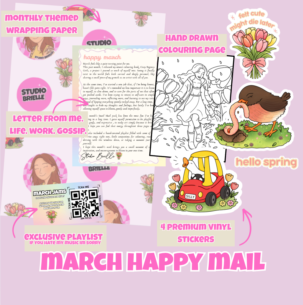 March Happy Mail Pack