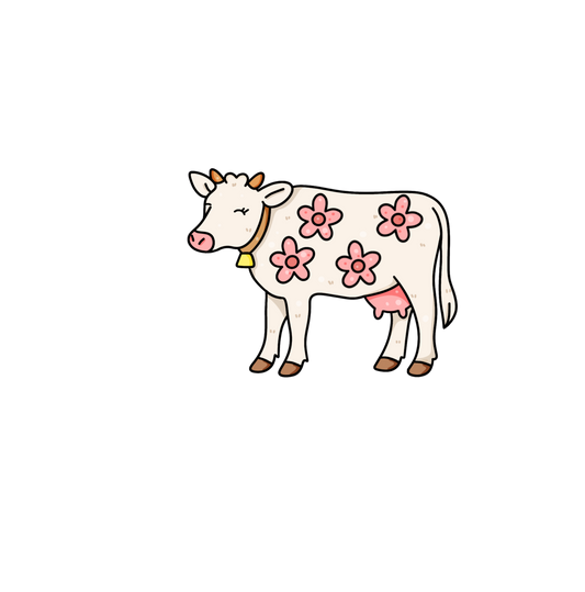 Cow Sticker