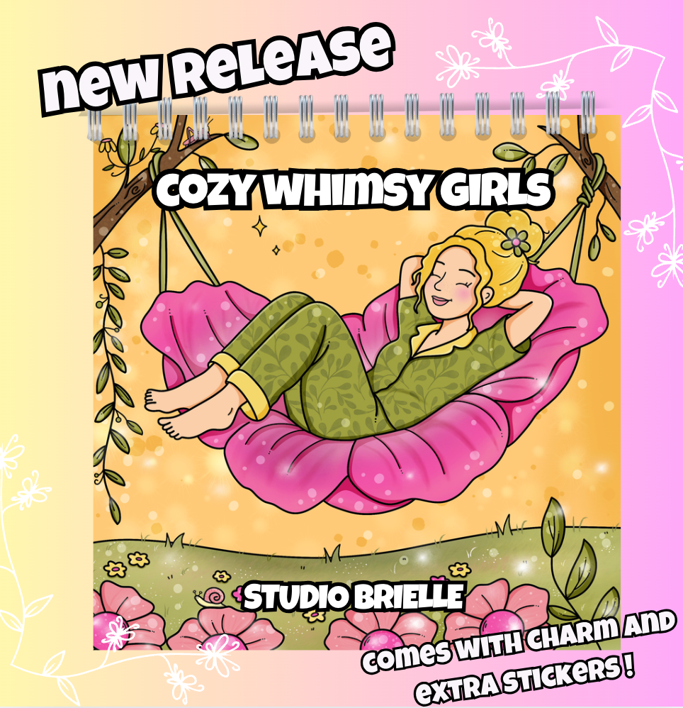 Cozy Whimsy Girls Spiral Bound